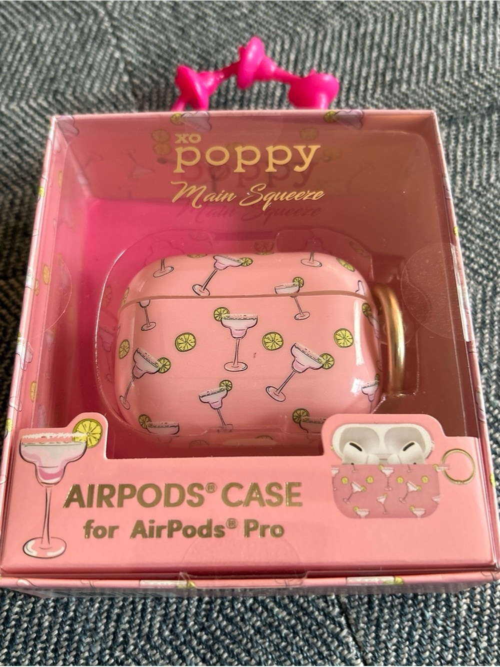 Poppy Main Squeeze Pink Margarita AirPods Pro Case